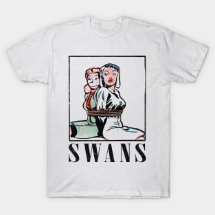 Swans ∆∆ Original Aesthetic Fan Design T-Shirt